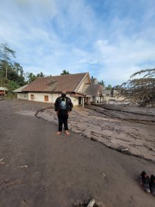 Bangkit Kukuh, Ketua Team Tanggap Darurat Gunung Semeru 2021