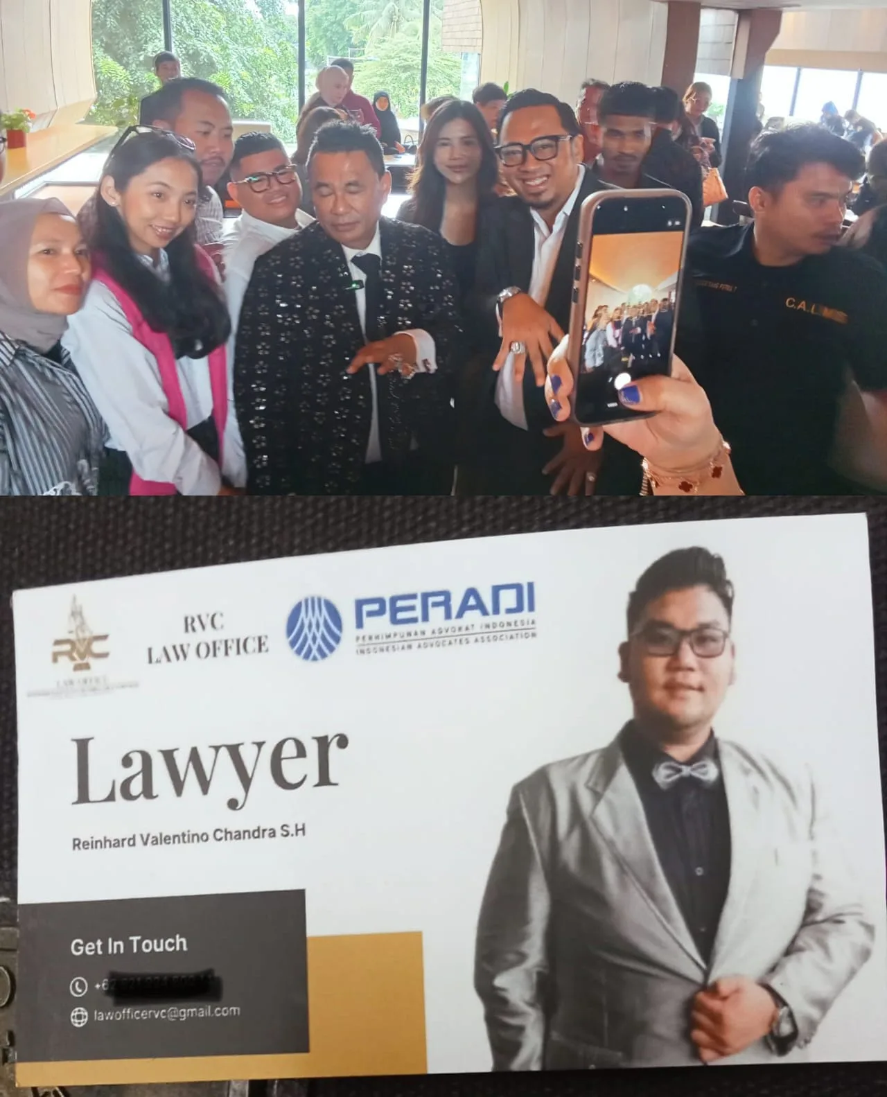 Tim Pengacara 911 Hotman Paris Hutapea dari berbagai daerah di Indonesia